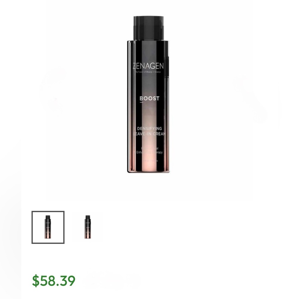 Zenagen Boost Densifying Leave In Cream